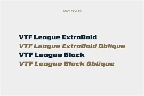 "VTF League" is a fully-kerned, hard working, 14-font athletic block display family. . Vtf league font free download